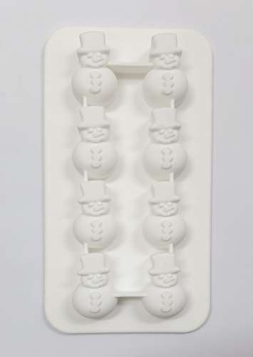 Snowman Silicone Tray